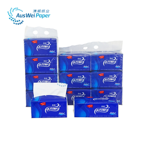 Serie Auswei-Pañuelo facial suave-Fábrica de papel de 4 capas AWRC015-06