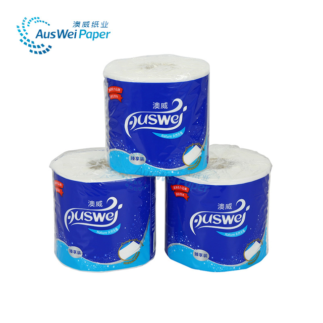 Auswei Series AWJZ008-10-Australian elige papel higiénico desechable para baño, papel higiénico premium de peaje 