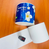 Rollo de papel desechable de 120g, papel higiénico premium de tejido de marca al por mayor de fábrica, papel para lavabo de hotel OEM 