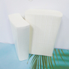 AFH- Toalla de mano desechable de 360 ​​g, 200 hojas, 1 capa con paquete de película plástica, 1/3 pliegue 