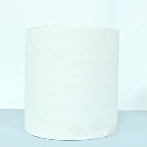 Venta caliente Toalla de mano gigante desechable 8 rollos / cartón Papel de baño blanco Núcleo de peaje que contiene toallas de papel gigantes 