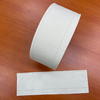 Toalla de mano de papel grabada en relieve tejido de papel higiénico natural de rollo enorme de bambú seleccionado de fábrica 